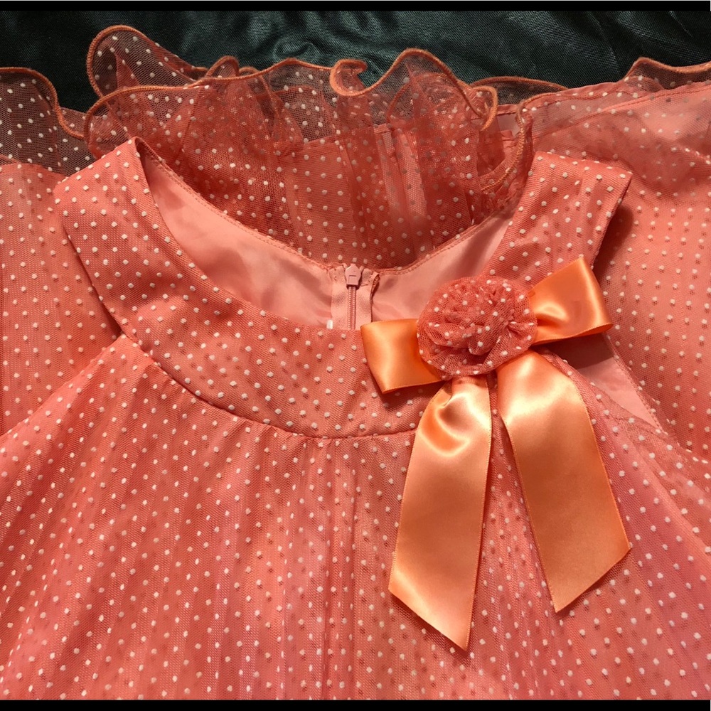 Girls Pleated Party Dress